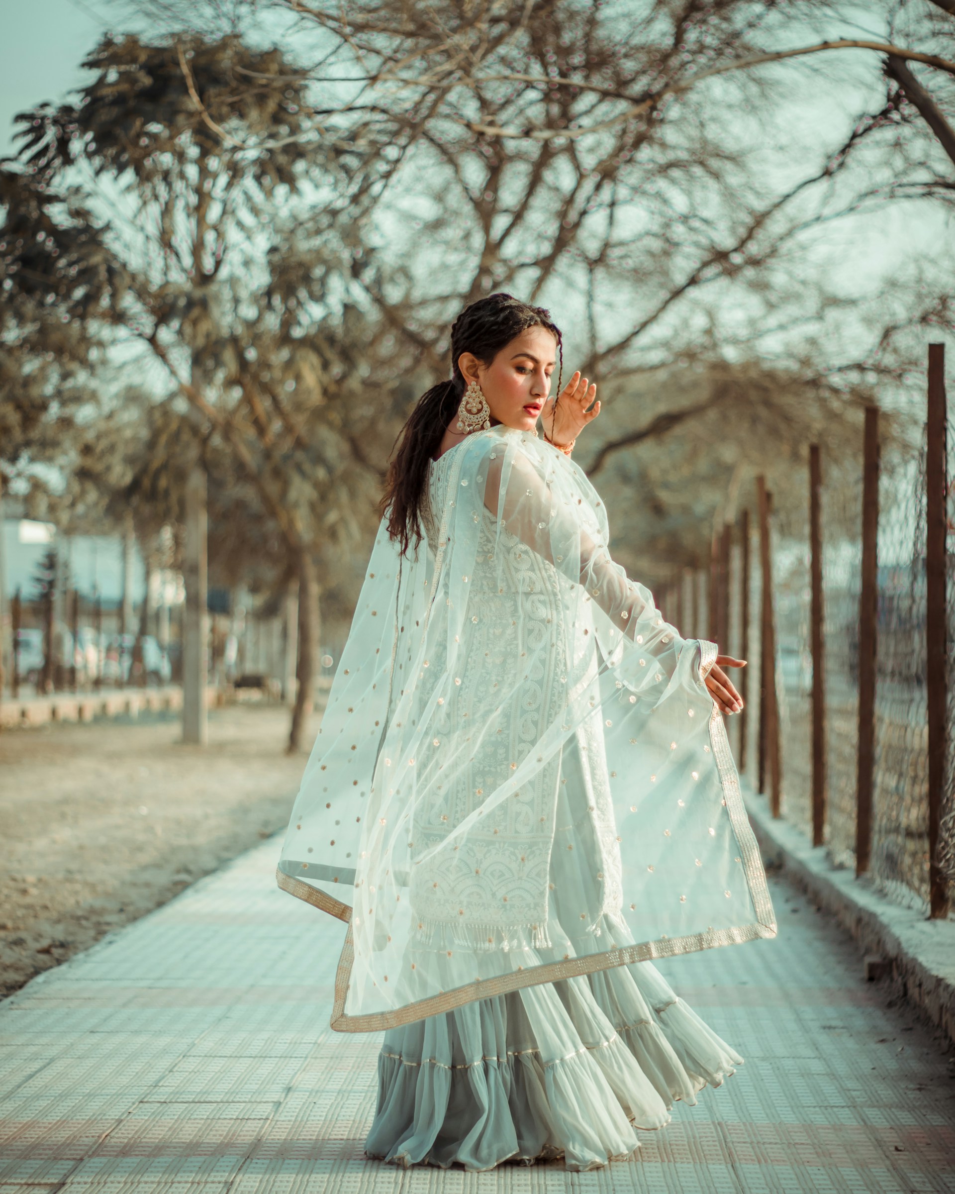 Whispers of Grace: Organza & Tissue